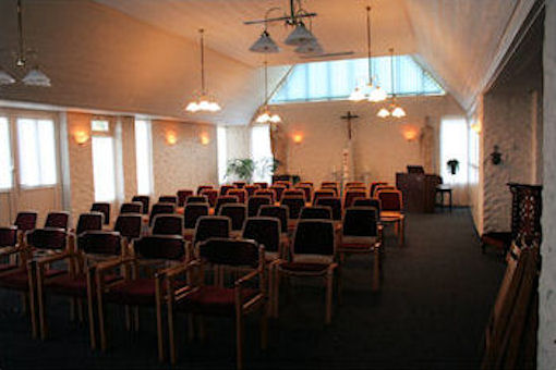 Achter in de kapel